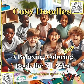 Cosy Doodles: A Relaxing Coloring Book for All Ages